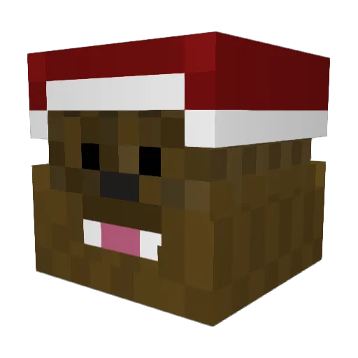 dethking007 Minecraft avatar head, 3D render
