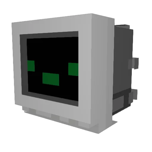 dethrulz Minecraft avatar head, 3D render