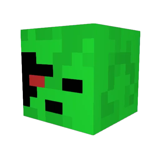dettmarp Minecraft avatar head, 3D render