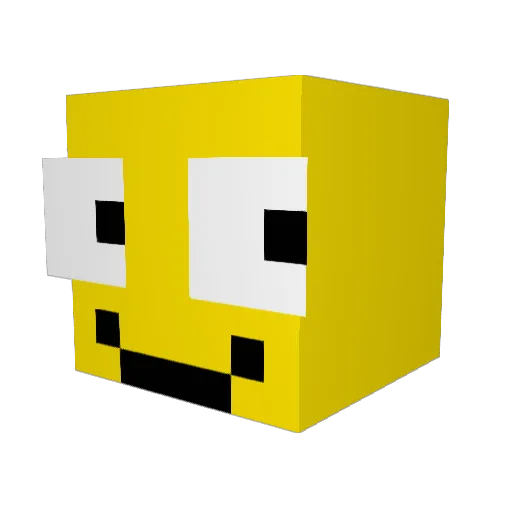 deulm_lol Minecraft avatar head, 3D render