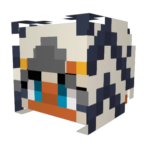 deurenbob8 Minecraft avatar head, 3D render