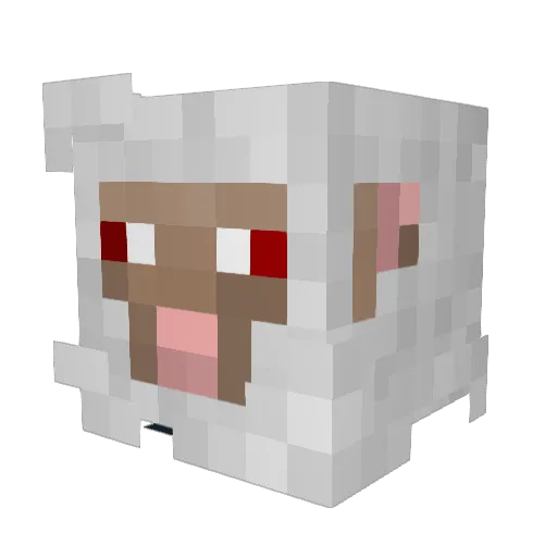 devAhhhnand Minecraft avatar head, 3D render