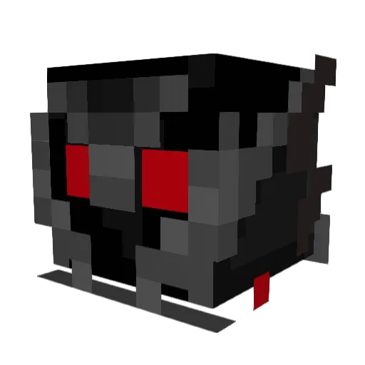 devJimmy2_acc Minecraft avatar head, 3D render
