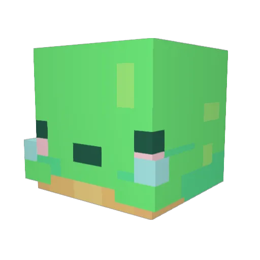 devalex77 Minecraft avatar head, 3D render