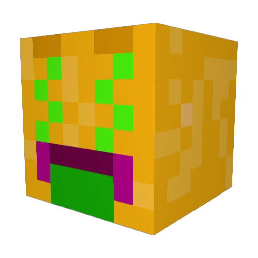 devastator8000 Minecraft avatar head, 3D render