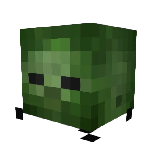 devi14789 Minecraft avatar head, 3D render