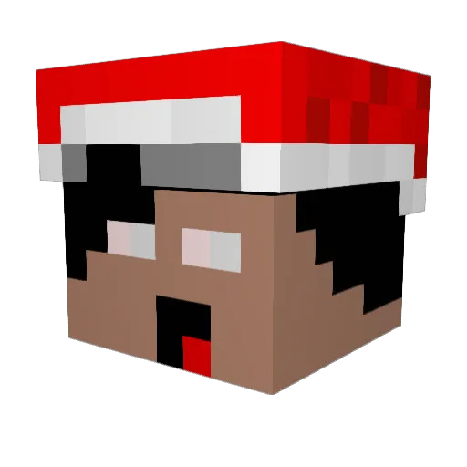 devil_jump Minecraft avatar head, 3D render