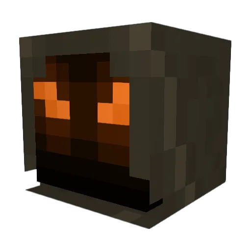 devilchaser Minecraft avatar head, 3D render