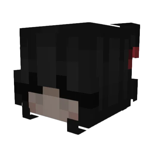 devilcowz Minecraft avatar head, 3D render