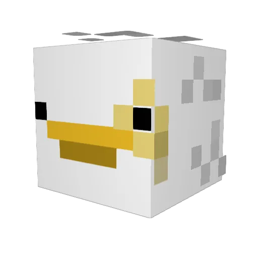 devildino11 Minecraft avatar head, 3D render