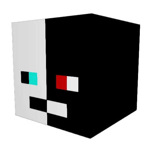 devilfish05 Minecraft avatar head, 3D render