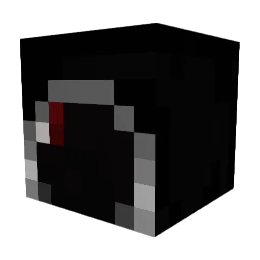 devilflash Minecraft avatar head, 3D render