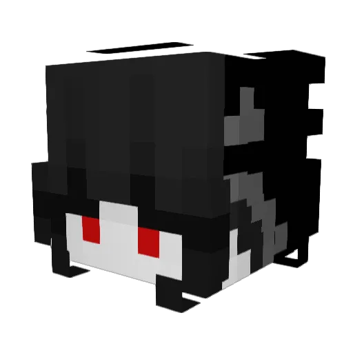 devilish2007 Minecraft avatar head, 3D render