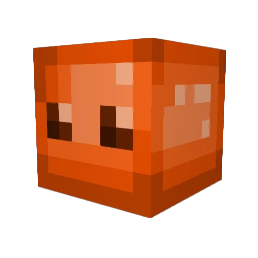devilmk Minecraft avatar head, 3D render