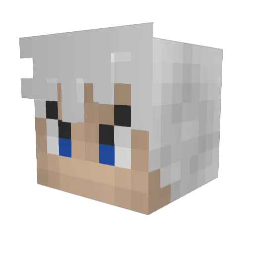 devilslayer6336 Minecraft avatar head, 3D render