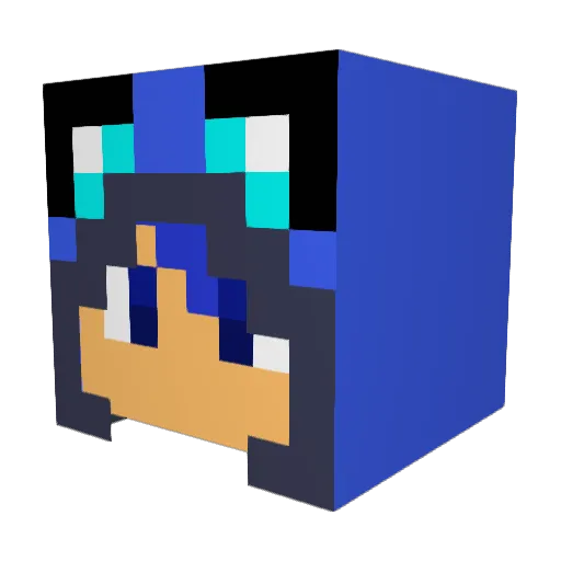 devilsmind26 Minecraft avatar head, 3D render