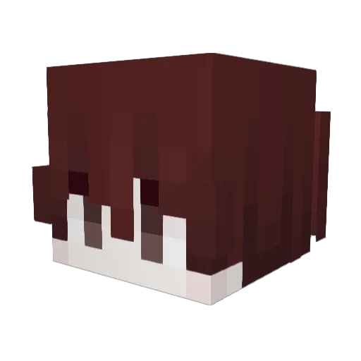 devilstars Minecraft avatar head, 3D render