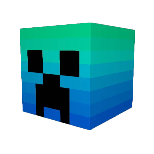 devilstomper333 Minecraft avatar head, 3D render