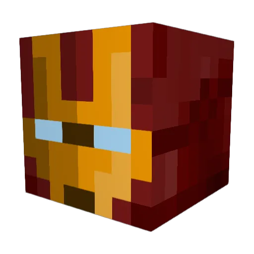 devyn356 Minecraft avatar head, 3D render