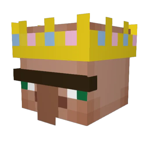 dewyman1234 Minecraft avatar head, 3D render