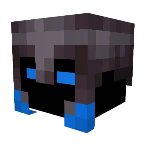 dexter24O Minecraft avatar head, 3D render