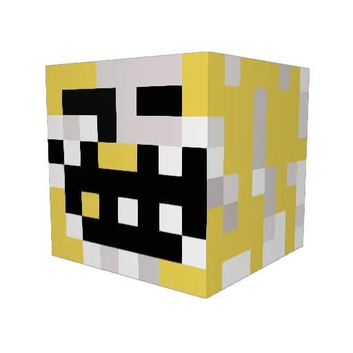 dez_pasito Minecraft avatar head, 3D render
