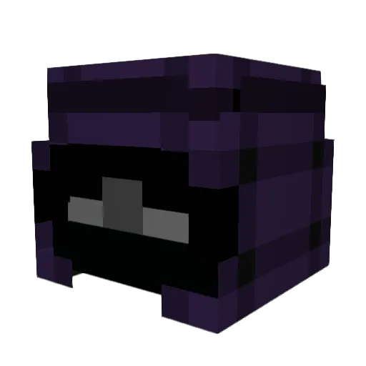 dezeq Minecraft avatar head, 3D render