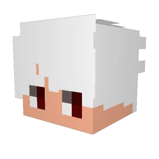 dezoitoo18 Minecraft avatar head, 3D render