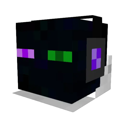 dfunk42 Minecraft avatar head, 3D render