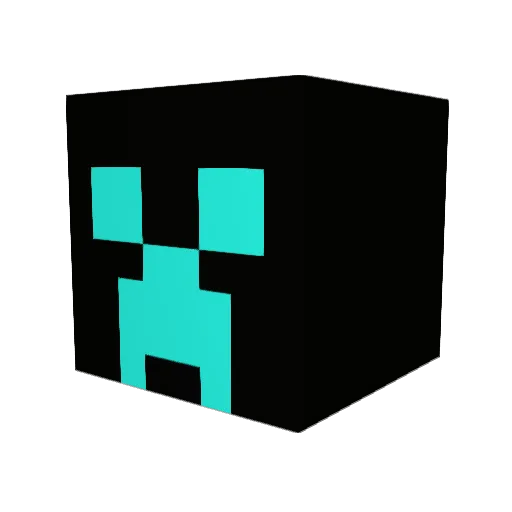 dg0110 Minecraft avatar head, 3D render