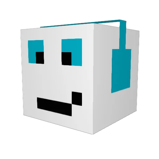 dgeagle5 Minecraft avatar head, 3D render