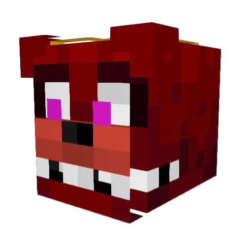 dgxdf Minecraft avatar head, 3D render