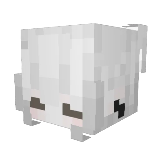 dhehddlv31 Minecraft avatar head, 3D render