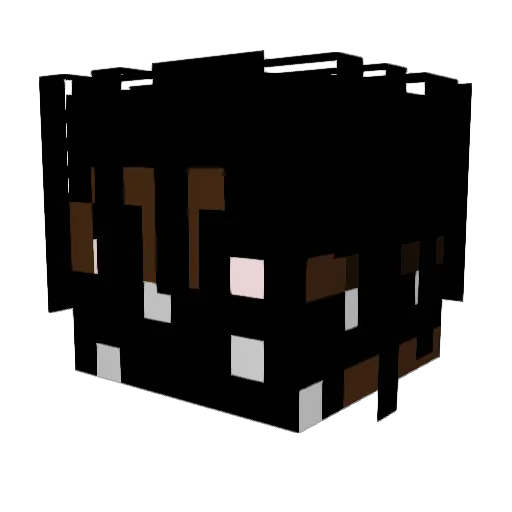 dhenryl93 Minecraft avatar head, 3D render