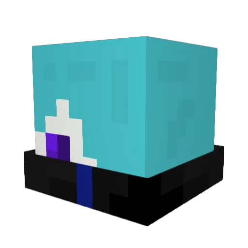 dhiegoObom Minecraft avatar head, 3D render