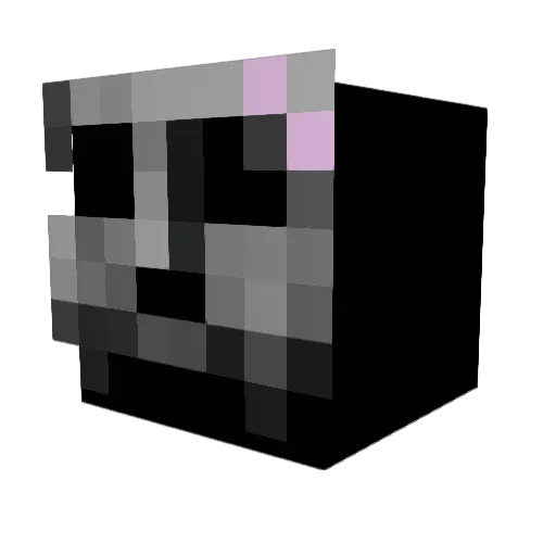 di0tibb Minecraft avatar head, 3D render