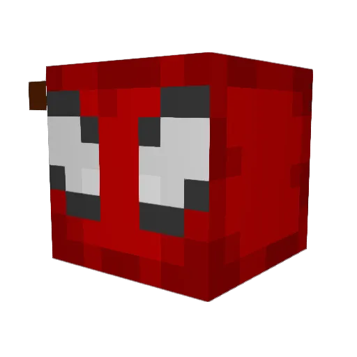 diBalos Minecraft avatar head, 3D render