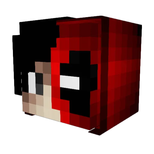 diGora Minecraft avatar head, 3D render