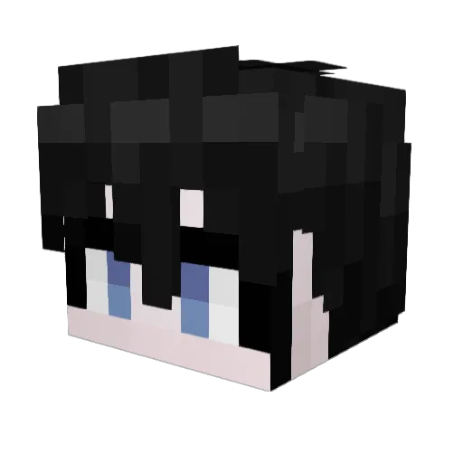 di_tto_ Minecraft avatar head, 3D render