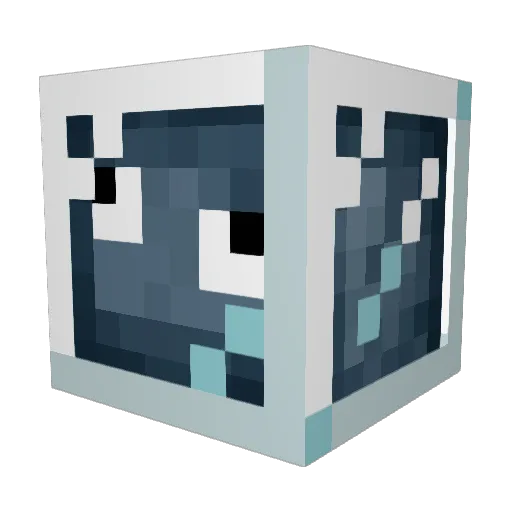 diab0lical_squid Minecraft avatar head, 3D render