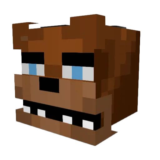 diabeticdude Minecraft avatar head, 3D render