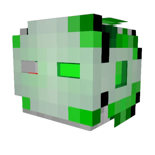 diablo94 Minecraft avatar head, 3D render