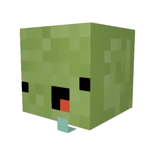 diamondboy252 Minecraft avatar head, 3D render