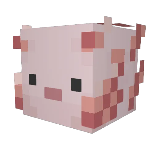 diamonddogey Minecraft avatar head, 3D render