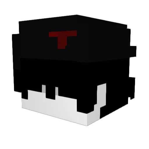 diamondfetish Minecraft avatar head, 3D render