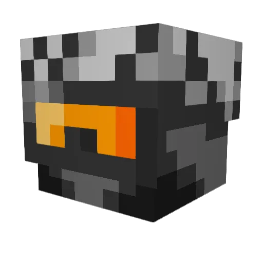 diamonds7 Minecraft avatar head, 3D render