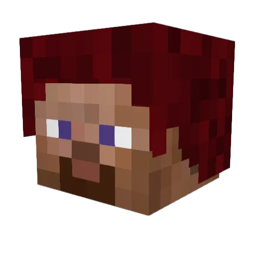 diamondsgalore09 Minecraft avatar head, 3D render