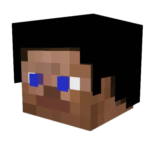 diazz55 Minecraft avatar head, 3D render