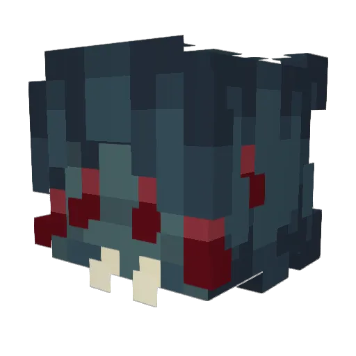 diceleritas6 Minecraft avatar head, 3D render
