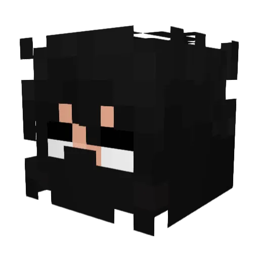 dichavexBOLADO Minecraft avatar head, 3D render